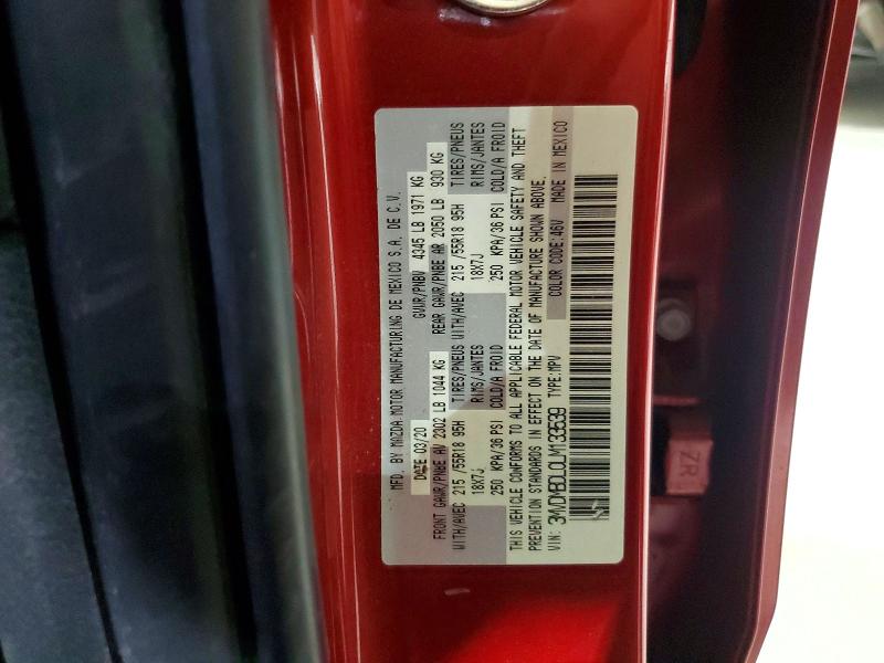 Продаж на аукціоні авто 2020 Mazda Cx-30, vin: 3MVDMBDL0LM133539, номер лоту: 65526106