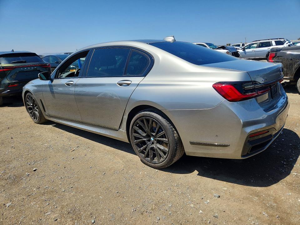 2022 Bmw 750 მანქანა იყიდება აუქციონზე, vin: WBA7U2C04NCH70153, აუქციონის ნომერი: 64265376