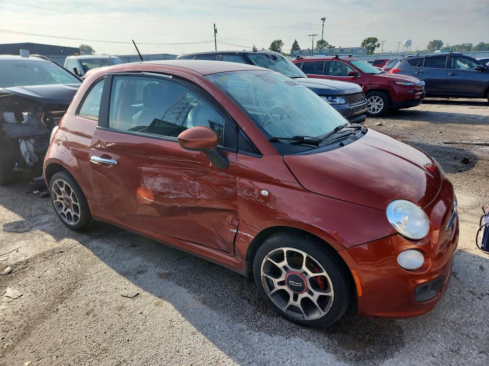 Aukcja sprzedaży 2013 Fiat 500, vin: 3C3CFFBR2DT689014, numer aukcji: 65355496