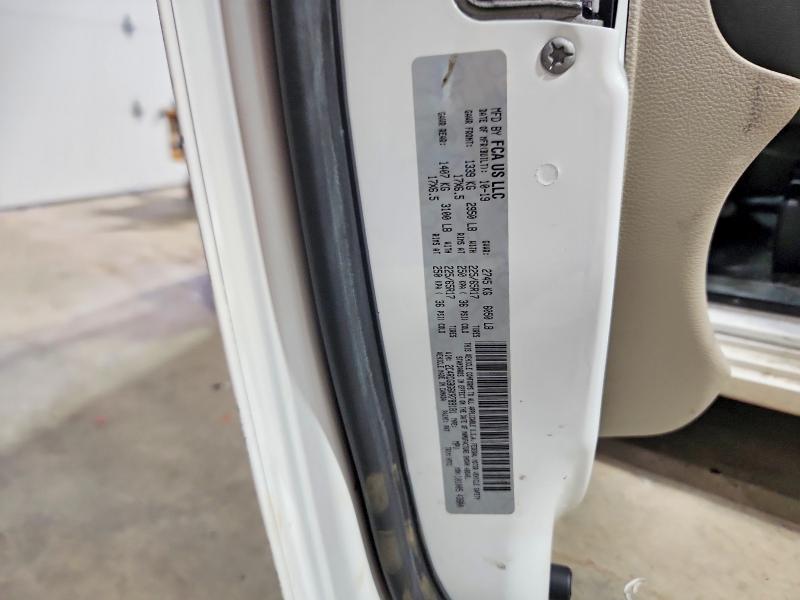 65863706 :رقم المزاد ، 2C4RDGBG6KR789181 vin ، 2019 Dodge Grand Caravan مزاد بيع