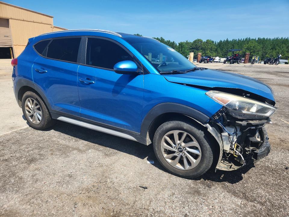 65281276 :رقم المزاد ، KM8J33A47JU690141 vin ، 2018 Hyundai Tucson مزاد بيع
