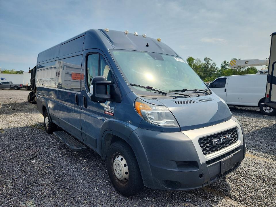 63836726 :رقم المزاد ، 3C6MRVJG6ME545009 vin ، 2021 Ram Promaster 3500 مزاد بيع