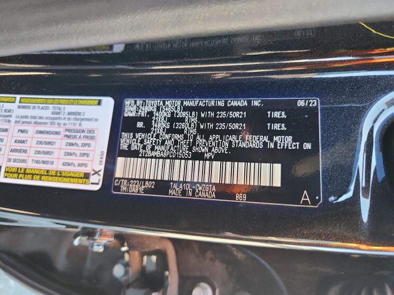 Продаж на аукціоні авто 2023 Lexus Rx 350, vin: 2T2BAMBA8PC015053, номер лоту: 66269326