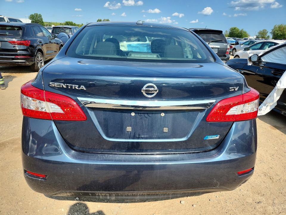 2015 Nissan Sentra მანქანა იყიდება აუქციონზე, vin: 3N1AB7AP3FL644478, აუქციონის ნომერი: 64481996