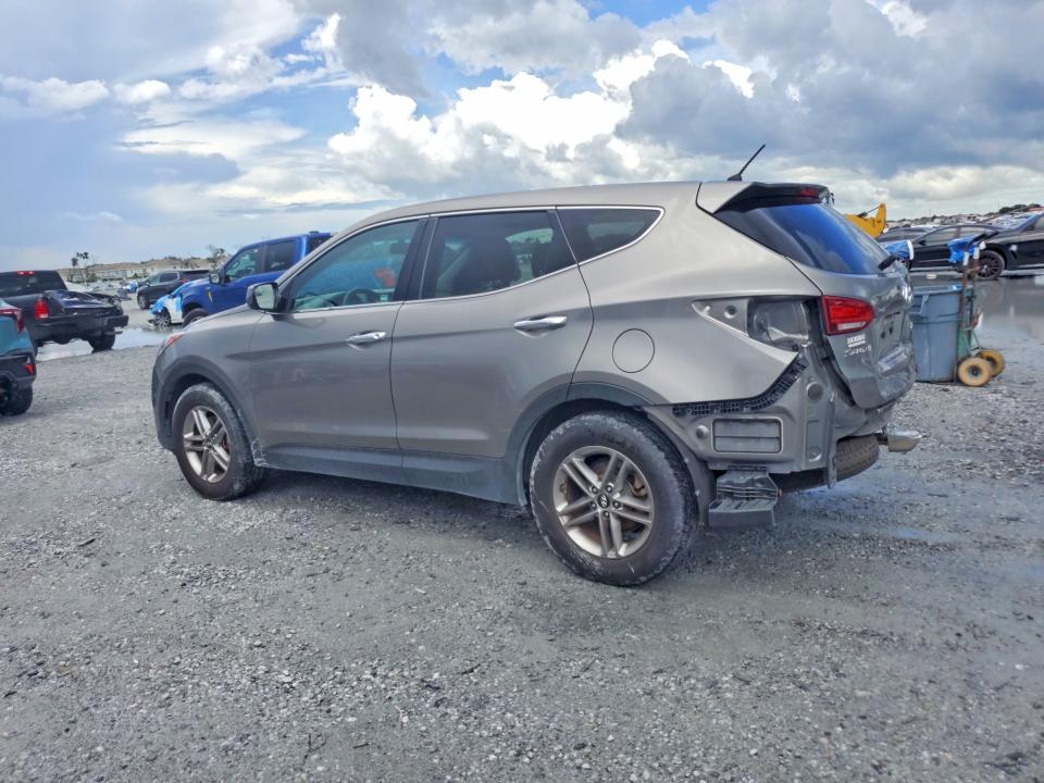 63551606 :رقم المزاد ، 5NMZT3LB1JH071691 vin ، 2018 Hyundai Santa Fe Sport مزاد بيع