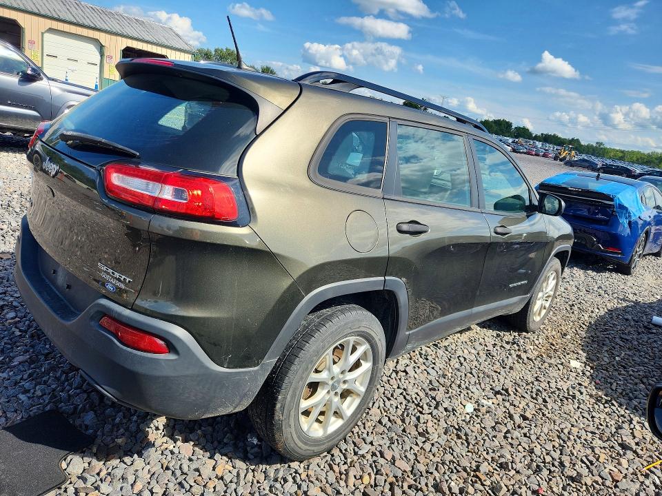 2015 Jeep Cherokee მანქანა იყიდება აუქციონზე, vin: 1C4PJMAB8FW649778, აუქციონის ნომერი: 64048346