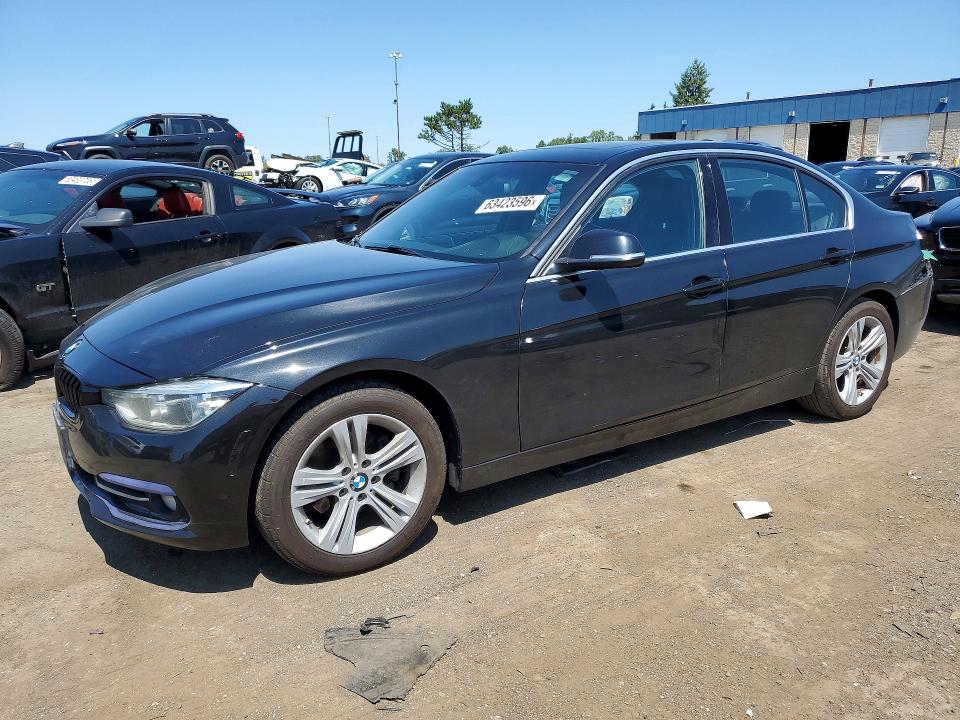 2018 Bmw 328 მანქანა იყიდება აუქციონზე, vin: WBA8F1C51JAE93214, აუქციონის ნომერი: 63423596