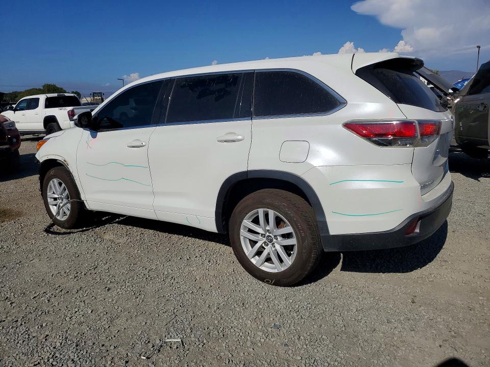 2016 Toyota Highlander მანქანა იყიდება აუქციონზე, vin: 5TDZARFH9GS019434, აუქციონის ნომერი: 65860976
