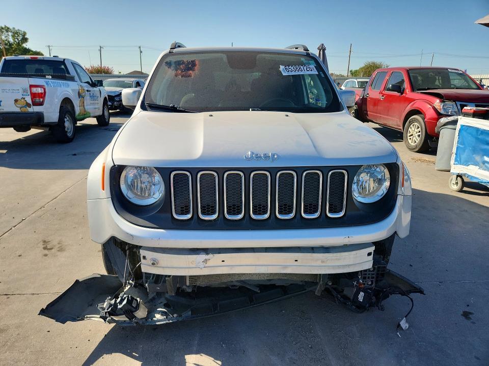 2018 Jeep Renegade მანქანა იყიდება აუქციონზე, vin: ZACCJABB7JPJ56592, აუქციონის ნომერი: 65388726