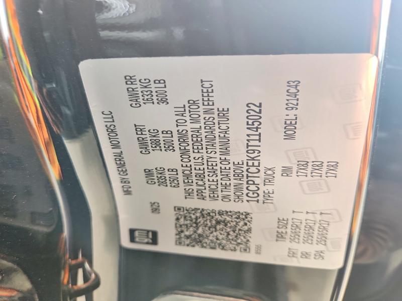 Aukcja sprzedaży 2026 Chevrolet Colorado, vin: 1GCPTCEK9T1145022, numer aukcji: 65909006
