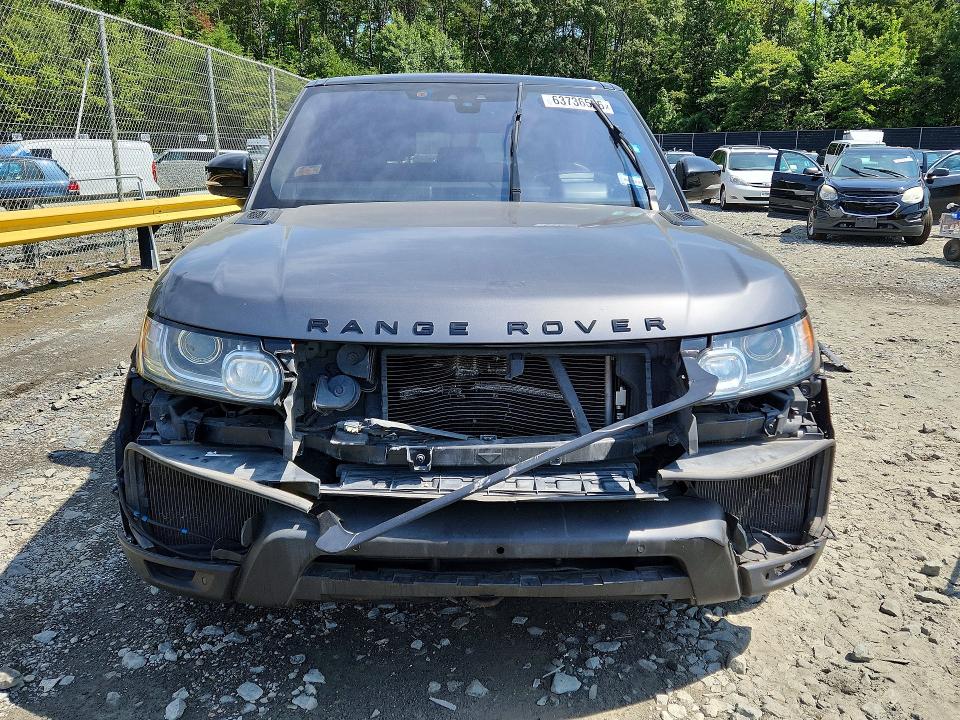 Aukcja sprzedaży 2017 Land Rover Range Rover Sport, vin: SALWR2FE6HA126473, numer aukcji: 63736526