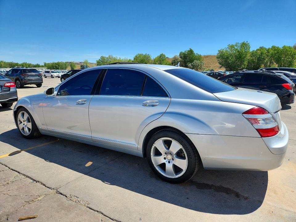 65825096 :رقم المزاد ، WDDNG71X97A078017 vin ، 2007 Mercedes-benz S مزاد بيع