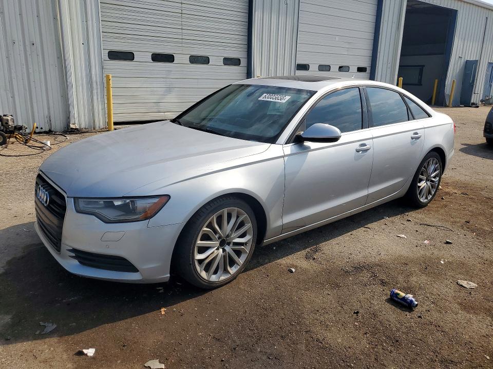 2013 Audi A6 მანქანა იყიდება აუქციონზე, vin: WAUDFAFC9DN133143, აუქციონის ნომერი: 63805656