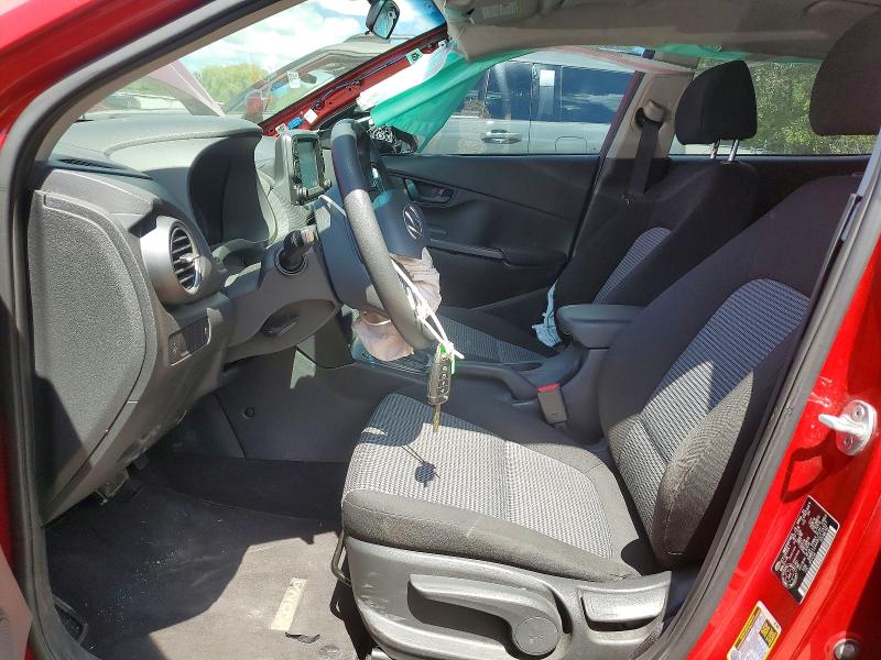 61219806 :رقم المزاد ، KM8K12AA9JU116327 vin ، 2018 Hyundai Kona مزاد بيع