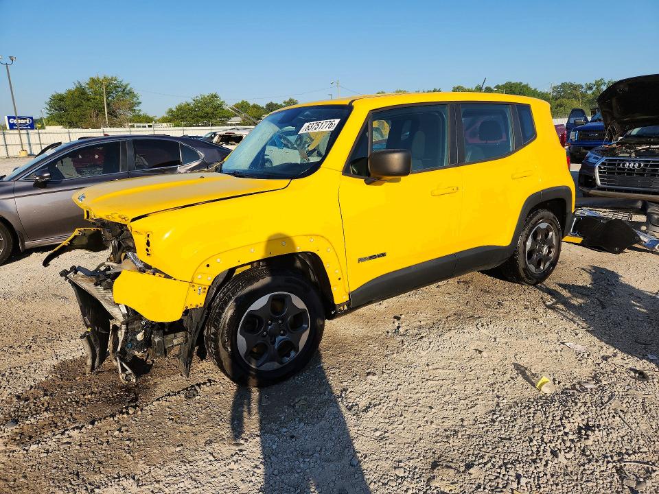 Продаж на аукціоні авто 2016 Jeep Renegade, vin: ZACCJAATXGPD11643, номер лоту: 63751776
