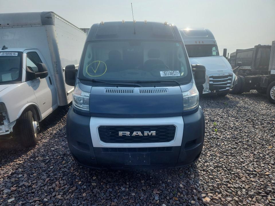 Продаж на аукціоні авто 2021 Ram Promaster 3500, vin: 3C6MRVJG7ME550221, номер лоту: 61897346