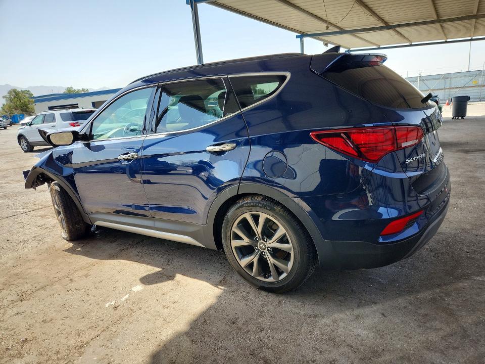 2018 Hyundai Santa Fe Sport მანქანა იყიდება აუქციონზე, vin: 5XYZW4LA8JG563147, აუქციონის ნომერი: 64019546