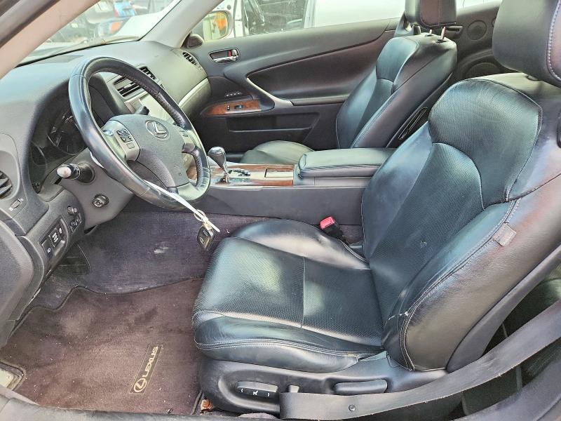 63504476 :رقم المزاد ، JTHFF2C22C2524761 vin ، 2012 Lexus Is 250c مزاد بيع