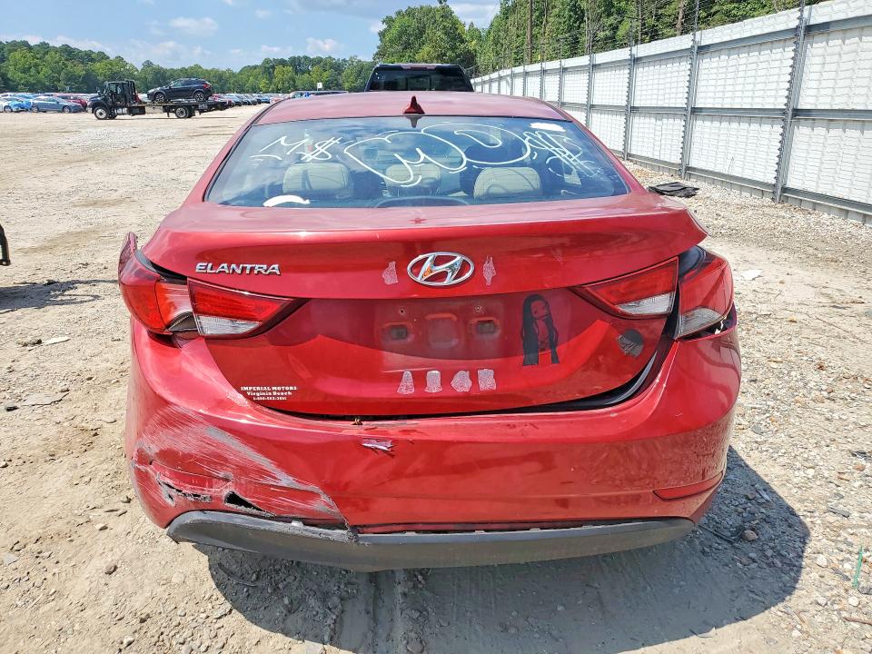 2016 Hyundai Elantra მანქანა იყიდება აუქციონზე, vin: KMHDH4AE0GU623516, აუქციონის ნომერი: 66522786