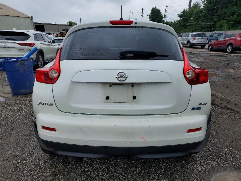 2013 Nissan Juke მანქანა იყიდება აუქციონზე, vin: JN8AF5MV1DT207317, აუქციონის ნომერი: 63559336