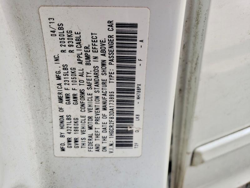 Продажа на аукционе авто 2013 Honda Accord, vin: 1HGCR2F83DA173895, номер лота: 65590706