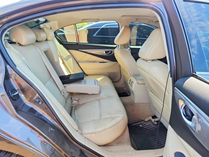 63389686 :رقم المزاد ، JN1BV7AR9EM683979 vin ، 2014 Infiniti Q50 مزاد بيع