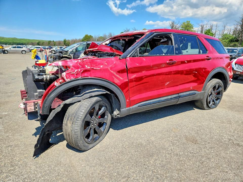 65043846 :رقم المزاد ، 1FM5K8GC3LGB61531 vin ، 2020 Ford Explorer مزاد بيع