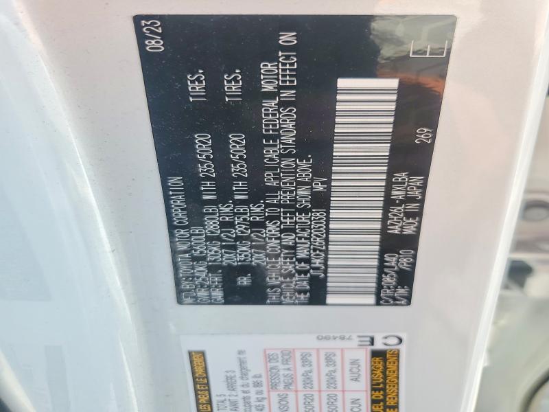 Aukcja sprzedaży 2024 Lexus Nx 450h+, vin: JTJHKCFZ6R2030381, numer aukcji: 63682846