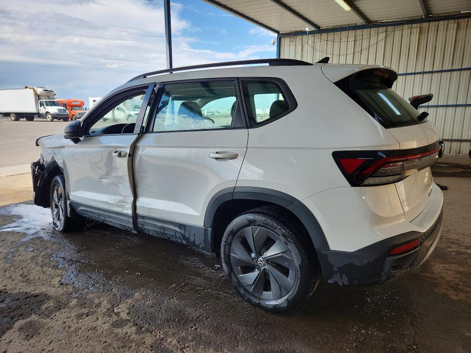 2025 Volkswagen Taos მანქანა იყიდება აუქციონზე, vin: 3VV5C7B27SM033129, აუქციონის ნომერი: 64380666