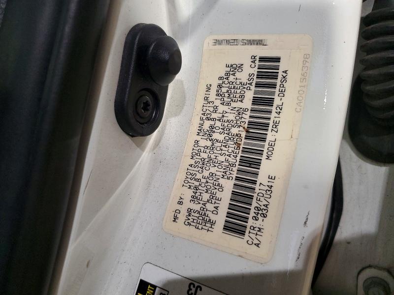 Продаж на аукціоні авто 2013 Toyota Corolla, vin: 5YFBU4EE7DP173776, номер лоту: 64925456