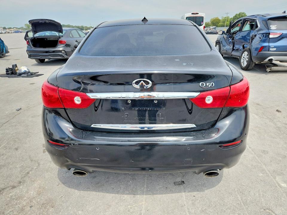 Продажа на аукционе авто 2014 Infiniti Q50, vin: JN1BV7AR3EM696274, номер лота: 65733816