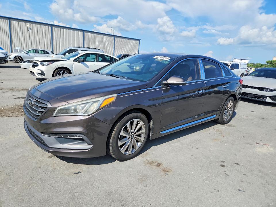 65349516 :رقم المزاد ، 5NPE34AF1FH256537 vin ، 2015 Hyundai Sonata مزاد بيع