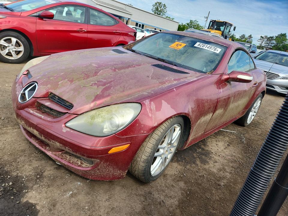 Продаж на аукціоні авто 2008 Mercedes-benz Slk, vin: WDBWK54F58F187369, номер лоту: 62814976