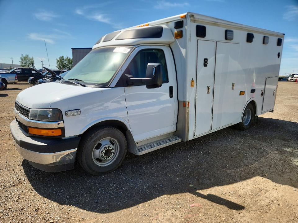 2017 Chevrolet Express G3500 მანქანა იყიდება აუქციონზე, vin: 1HA3GSCG5HN008750, აუქციონის ნომერი: 63768246