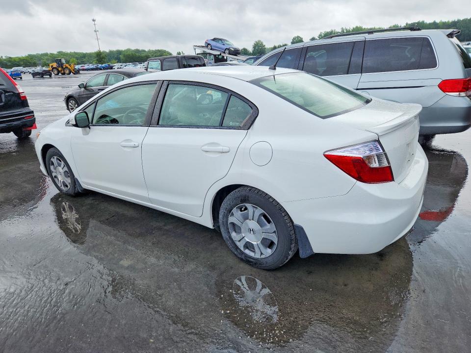 62821636 :رقم المزاد ، JHMFB4F22CS006507 vin ، 2012 Honda Civic مزاد بيع