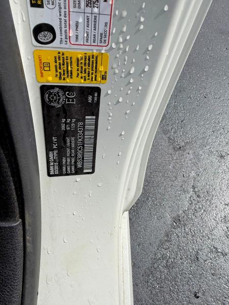 Продажа на аукционе авто 2015 Bmw M4, vin: WBS3R9C51FK334378, номер лота: 67188106