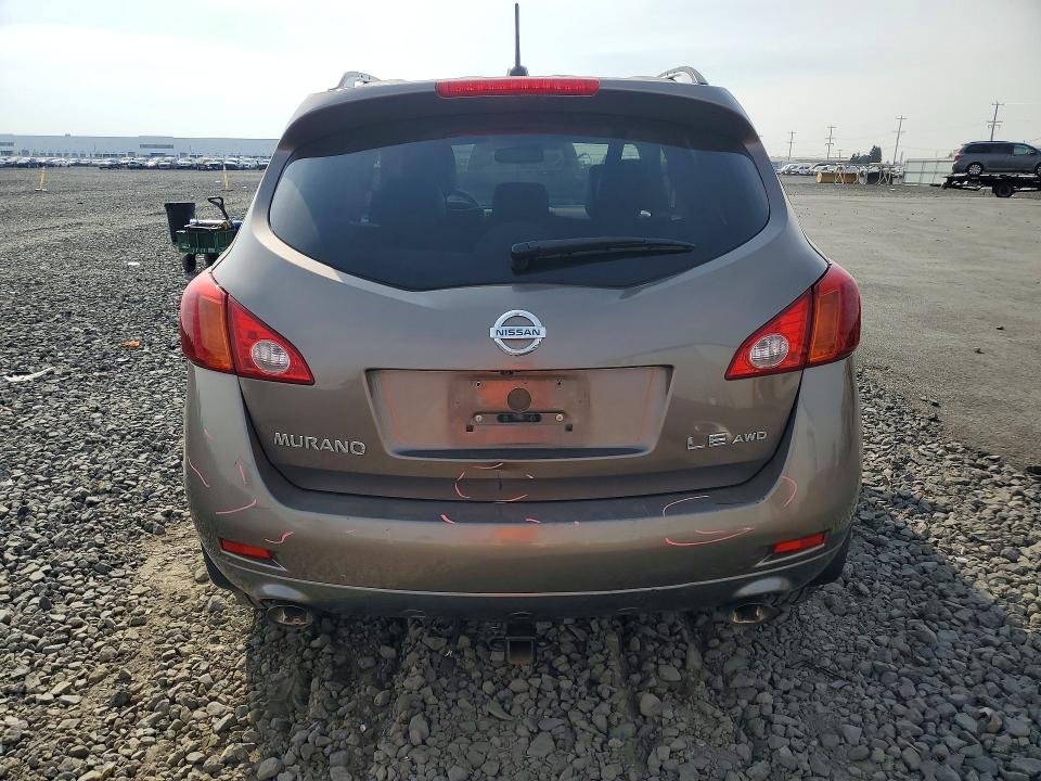 2010 Nissan Murano მანქანა იყიდება აუქციონზე, vin: JN8AZ1MW1AW125798, აუქციონის ნომერი: 66100706