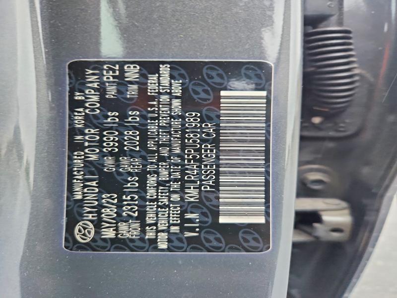 63948336 :رقم المزاد ، KMHLR4AF5PU581989 vin ، 2023 Hyundai Elantra مزاد بيع
