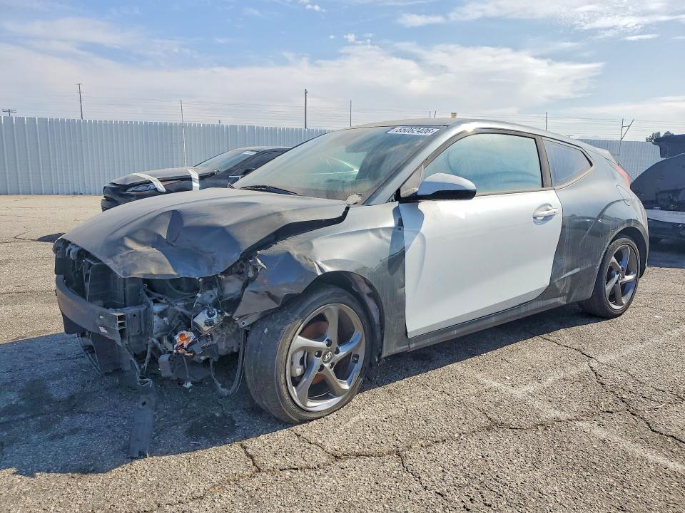2019 Hyundai Veloster მანქანა იყიდება აუქციონზე, vin: KMHTG6AF9KU019944, აუქციონის ნომერი: 65062406