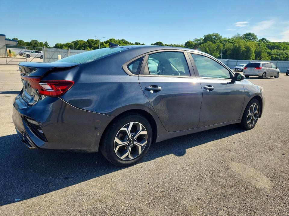 63861706 :رقم المزاد ، 3KPF24AD7LE189495 vin ، 2020 Kia Forte مزاد بيع
