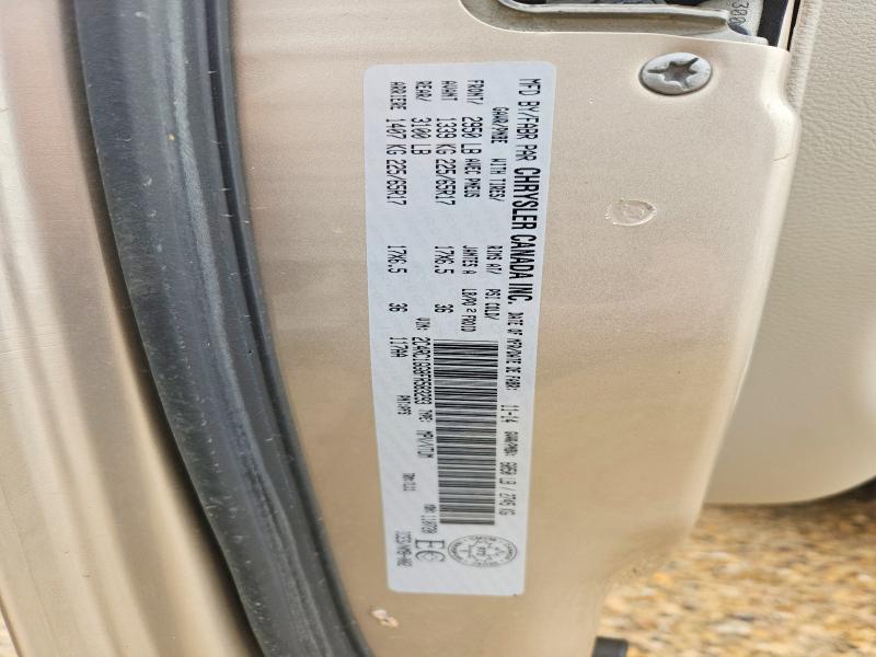 Aukcja sprzedaży 2015 Chrysler Town & Country, vin: 2C4RC1GG8FR583293, numer aukcji: 64971806