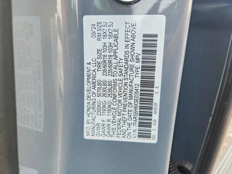 Продажа на аукционе авто 2025 Honda Cr-v, vin: 7FARS6H8XSE035412, номер лота: 64419806