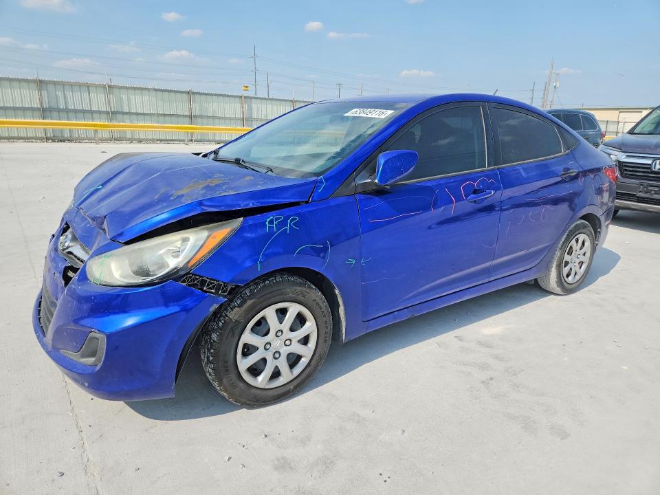 63849116 :رقم المزاد ، KMHCT4AE8EU662300 vin ، 2014 Hyundai Accent مزاد بيع