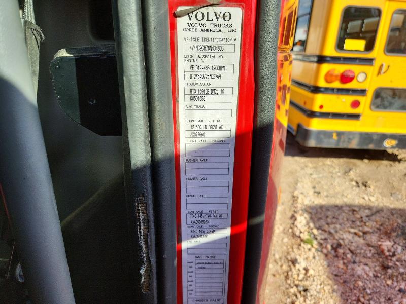 65667326 :رقم المزاد ، 4V4NC9GH76N434803 vin ، 2006 Volvo Vnl مزاد بيع