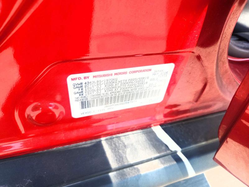 Продажа на аукционе авто 2016 Mitsubishi Outlander Sport, vin: JA4AP3AU8GZ047974, номер лота: 63178236