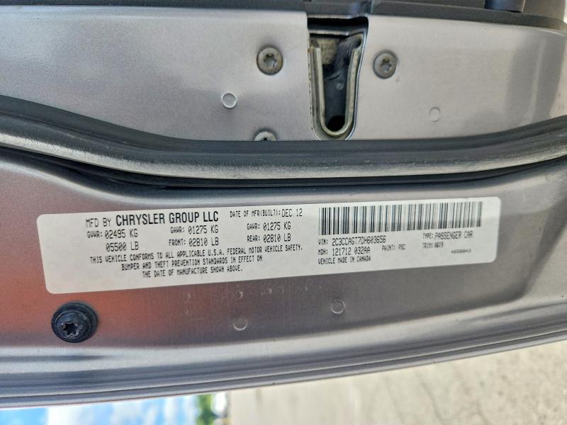 Aukcja sprzedaży 2013 Chrysler 300, vin: 2C3CCAGT7DH603656, numer aukcji: 66262276