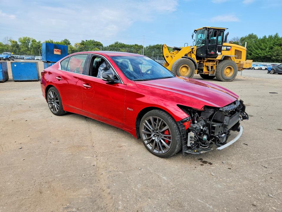 66566886 :رقم المزاد ، JN1FV7AR6LM660741 vin ، 2020 Infiniti Q50 مزاد بيع