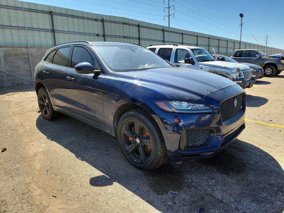 2017 Jaguar F-pace მანქანა იყიდება აუქციონზე, vin: SADCM2BVXHA075918, აუქციონის ნომერი: 66294626