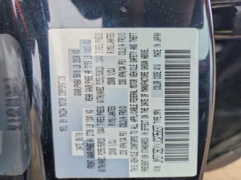 Aukcja sprzedaży 2018 Mazda Cx-9, vin: JM3TCBDYXJ0235837, numer aukcji: 64796406