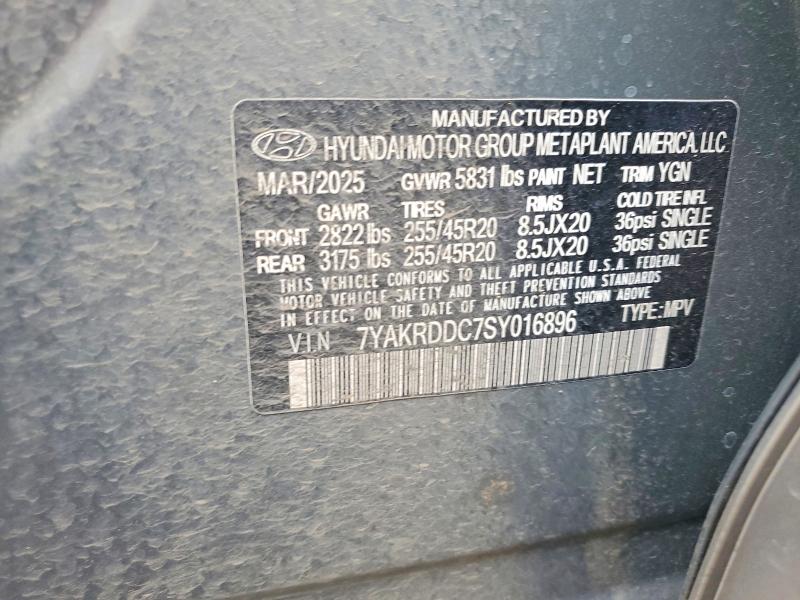 Продажа на аукционе авто 2025 Hyundai Ioniq 5, vin: 7YAKRDDC7SY016896, номер лота: 63440036